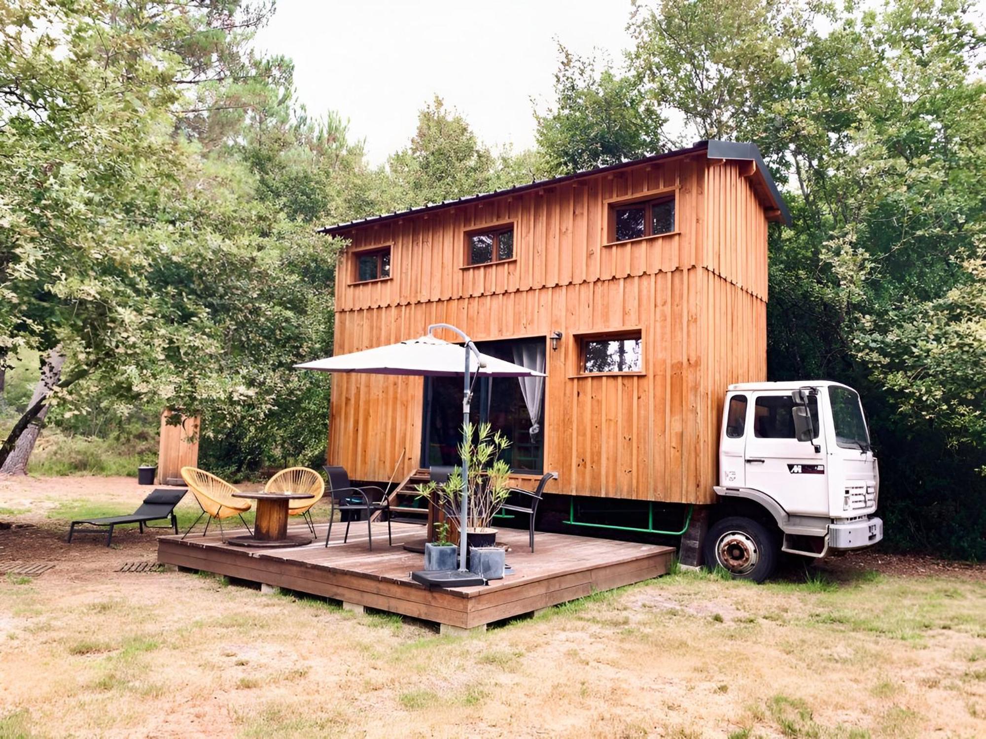 Into The Wild - Nos 5 Logements "Atypiques" Belin-Beliet Kültér fotó